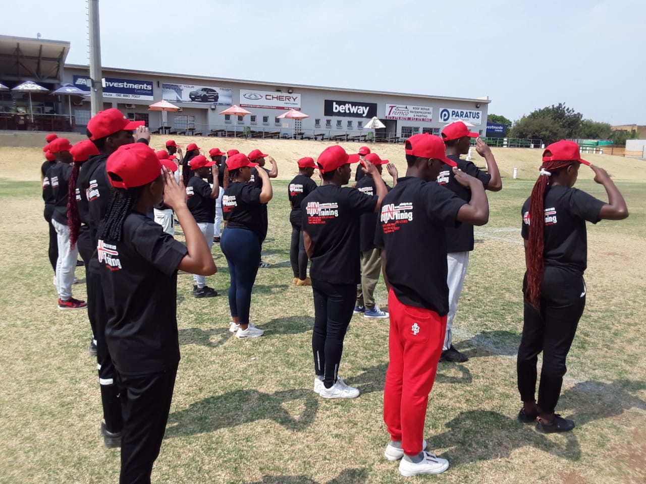 Policing students on training